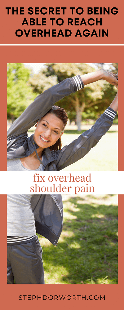 overhead shoulder pain