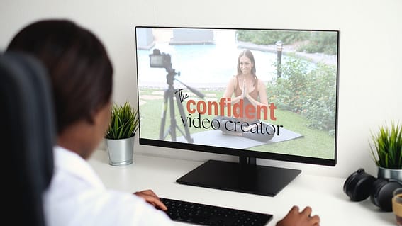 confident video creator